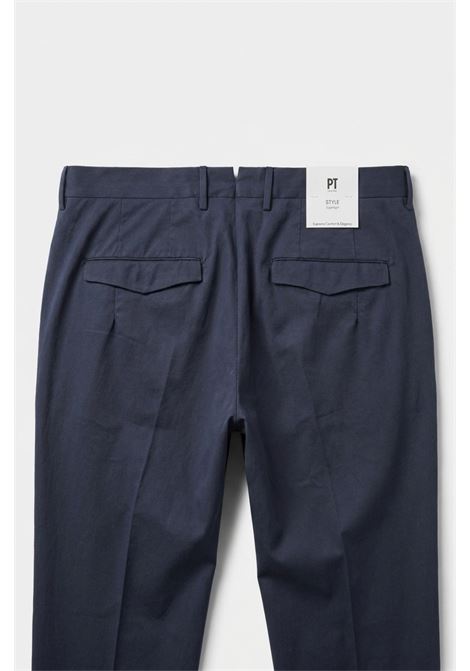 PT Torino Master Fit navy chino trousers VD05 PT TORINO |  | CO-ASMAZ00CL10360